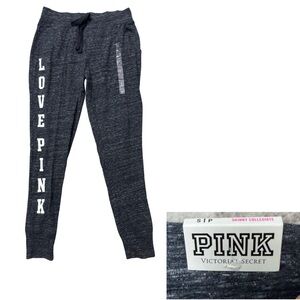 Victoria’s Secret PINK Skinny Collegiate Joggers – Size S